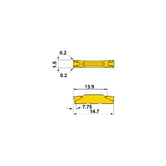 三菱マテリアル（株） 旋削用インサート GY ＧＹシリーズ用インサートＭＹ６１２５ GY2M0150C020N-GM MY6125