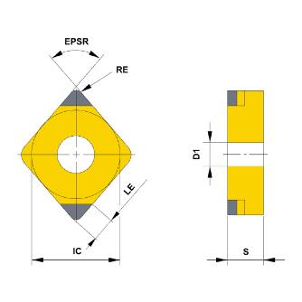 三菱マテリアル（株） 旋削用インサート(CBN) 仕上げ加工用ブレーカ付き BP-CNGM 仕上げ加工用ブレーカ付きＣＢＮインサート BP-CNGM120412SA2 BC8220