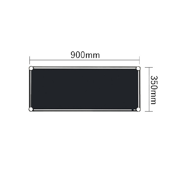 エレクター（株） フラットシェルフ ミドルブラック3段 W900 フラットシェルフ　ミドルブラック３段 BS1M9035BK