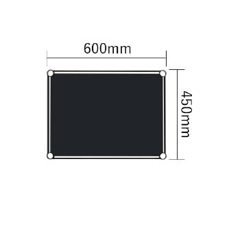 エレクター（株） フラットシェルフ ミドルブラック3段 W600 フラットシェルフ　ミドルブラック３段 BS1M6045BK