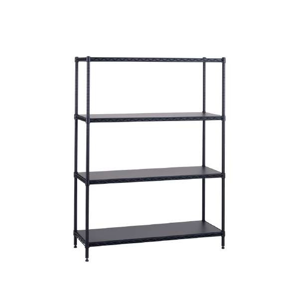 エレクター（株） フラットシェルフ アッパーミドル4段 W1200 フラットシェルフ　アッパーミドル４段 BS1UM12035BK