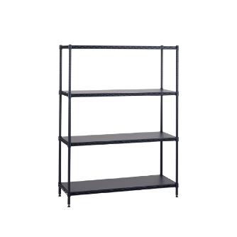 エレクター（株） フラットシェルフ アッパーミドル4段 W600 フラットシェルフ　アッパーミドル４段 BS1UM6045BK