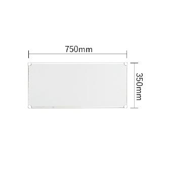 エレクター（株） フラットシェルフ アッパーミドル4段 W750 フラットシェルフ　アッパーミドル４段 BS1UM7535W