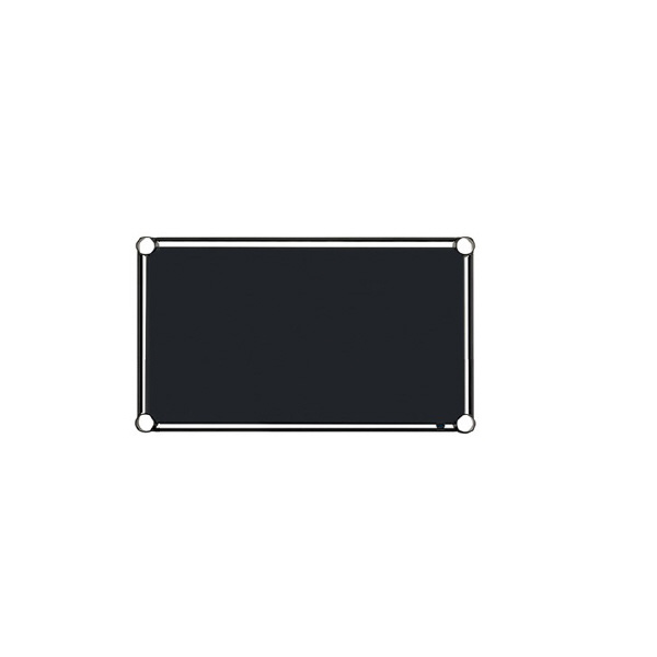 エレクター（株） フラットシェルフ ハイタイプブラック5段 W600 フラットシェルフ　ハイタイプブラック５段 BS1H6035BK
