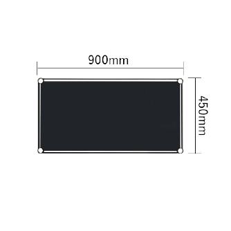 エレクター（株） フラットシェルフ ハイタイプブラック5段 W900 フラットシェルフ　ハイタイプブラック５段 BS1H9045BK
