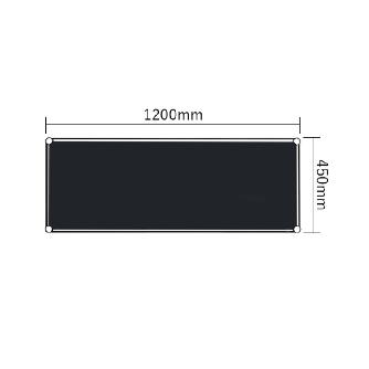 エレクター（株） フラットシェルフ ハイタイプブラック5段 W1200 フラットシェルフ　ハイタイプブラック５段 BS1H12045BK