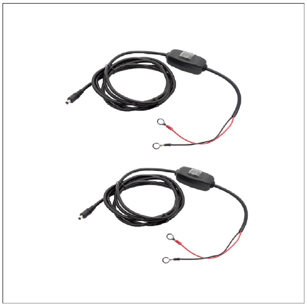 （株）ムサシトレイディングオフイス バッテリー接続コード DCR バッテリー接続コード２本組 DCR-16SW