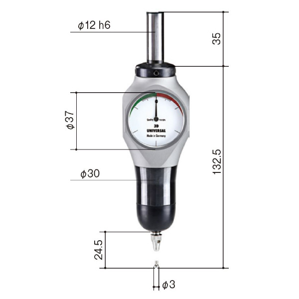 （株）ムラキ TSCHORN 3Dテスタ ユニバーサル 001U3D012 ＴＳＣＨＯＲＮ　３Ｄテスタ　ユニバーサル 001U3D012