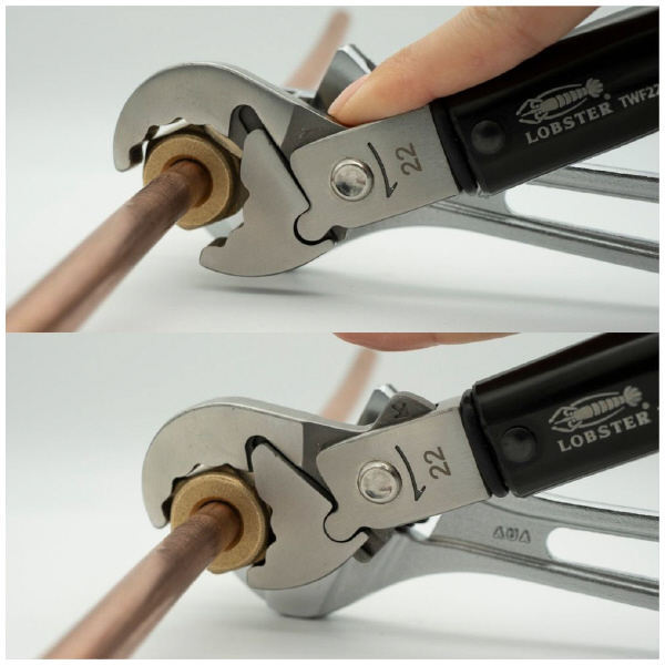 （株）ロブテックス エアコンフレアトルクレンチ TWF エアコンフレアトルクレンチ　ＴＷＦ１７ TWF17