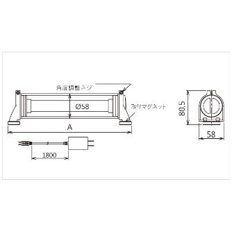 日機（株） 充電式LEDライト NLB 充電式ＬＥＤライト NLB06G(TYPE-C)