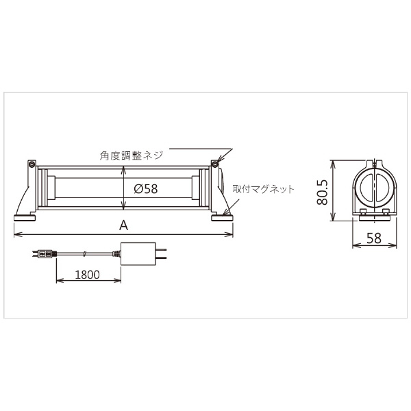 日機（株） 充電式LEDライト NLB 充電式ＬＥＤライト NLB03G(TYPE-C)