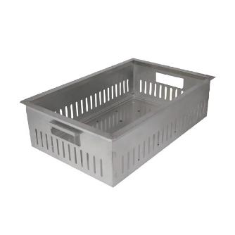 スギコ産業（株） 18-8軽量ステンレスコンテナ底面高通気 ST １８－８軽量ステンレスコンテナ底面高通気 ST-1A150