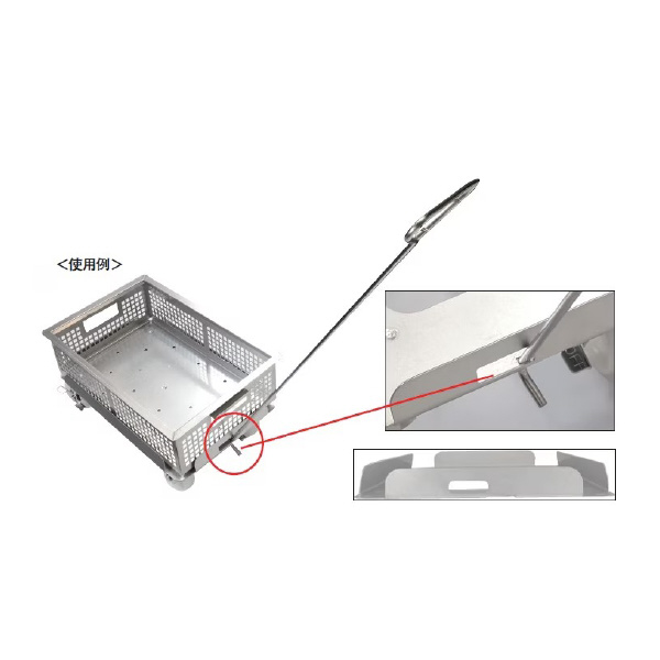 スギコ産業（株） 18-8ステンレスコンテナ用ドーリー STD １８－８ステンレスコンテナ用ドーリー STD510PL