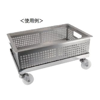 スギコ産業（株） 18-8ステンレスコンテナ用台車 １８－８ステンレスコンテナ用台車 18-8ｽﾃﾝﾚｽｺﾝﾃﾅﾖｳﾀﾞｲｼｬ