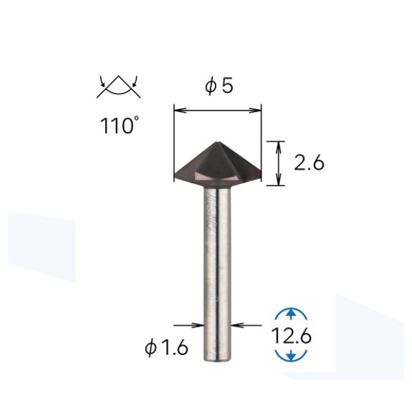 （株）ナカニシ 先端工具・パーツ 逆回転用超硬面取りカッター 先端工具・パーツ 67102/ｷﾞｬｸｶｲﾃﾝﾖｳﾁｮｳｺｳﾒﾝﾄﾘｶｯﾀｰ
