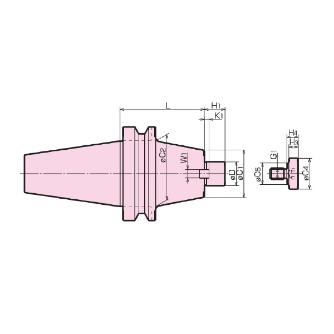 聖和精機（株） フライスアーバ BT-FMA フライスアーバ BT50-FMA25.4-150