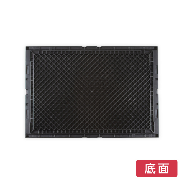 岐阜プラスチック工業（株） 導電性コンテナー CB 導電性コンテナー CB-S31A ﾄﾞｳﾃﾞﾝ BK
