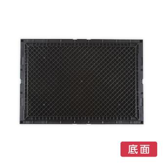 岐阜プラスチック工業（株） 導電性コンテナー CB 導電性コンテナー CB-S41A ﾄﾞｳﾃﾞﾝ BK