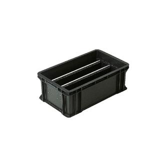 岐阜プラスチック工業（株） 導電性コンテナー CBC 導電性コンテナー CBC323-41 BK
