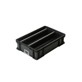岐阜プラスチック工業（株） 導電性コンテナー CBC 導電性コンテナー CBC323-56-2 BK