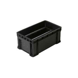 岐阜プラスチック工業（株） 導電性コンテナー CBC 導電性コンテナー CBC323-58 BK