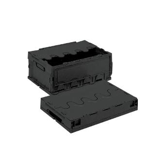 岐阜プラスチック工業（株） 導電性コンテナー CF 導電性コンテナー CF-S31A ﾄﾞｳﾃﾞﾝ BK