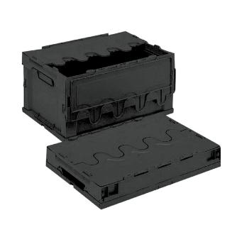 岐阜プラスチック工業（株） 導電性コンテナー CF 導電性コンテナー CF-S41A ﾄﾞｳﾃﾞﾝ BK