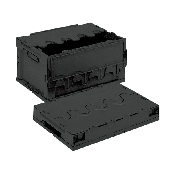 岐阜プラスチック工業（株） 導電性コンテナー CF 導電性コンテナー CF-S41A ﾄﾞｳﾃﾞﾝ BK