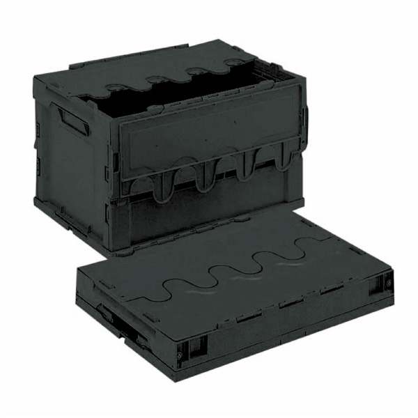 岐阜プラスチック工業（株） 導電性コンテナー CF 導電性コンテナー CF-S51A ﾄﾞｳﾃﾞﾝ BK