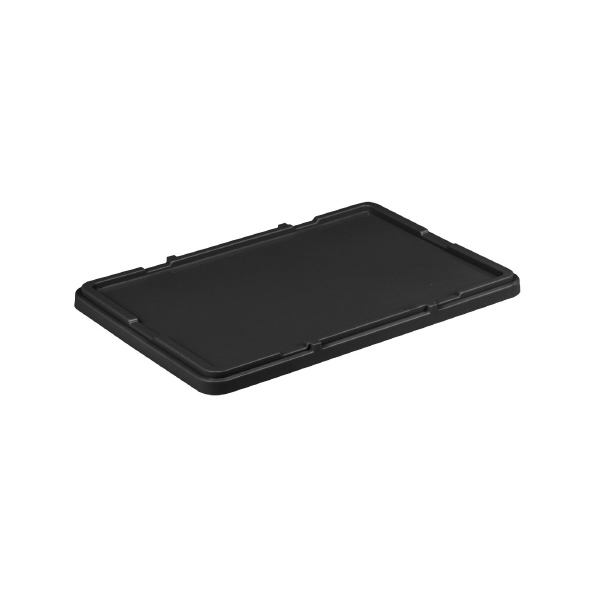 岐阜プラスチック工業（株） 導電性コンテナー RB 導電性コンテナー RB-30ﾌﾀ-1(FCﾌﾀ) ﾄﾞｳﾃﾞﾝ BK