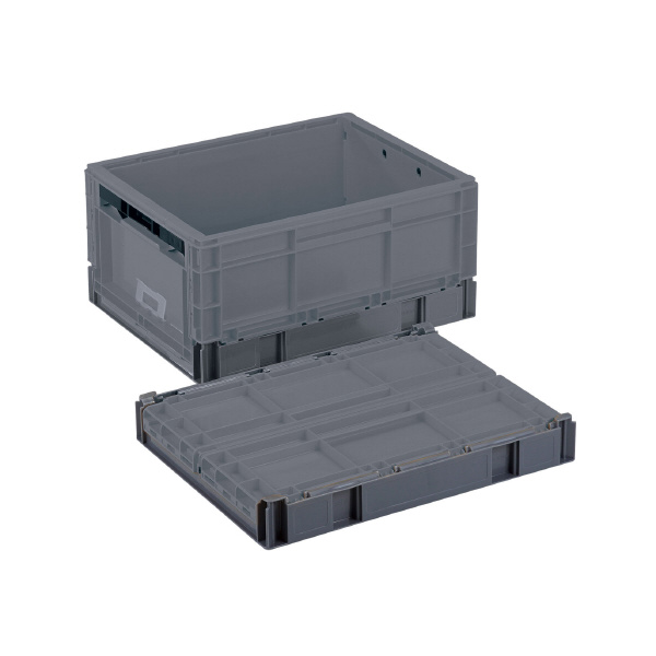 岐阜プラスチック工業（株） RSコンテナー RS 折りたたみコンテナー RS-BB23S GY