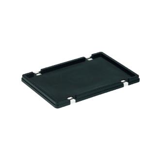 岐阜プラスチック工業（株） 導電性コンテナー ST 導電性コンテナー ST-28Bﾛｯｸﾌﾀ ﾄﾞｳﾃﾞﾝ BK