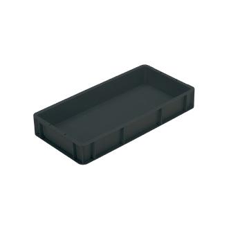 岐阜プラスチック工業（株） 導電性コンテナー TP 導電性コンテナー TP-361B ﾄﾞｳﾃﾞﾝ BK