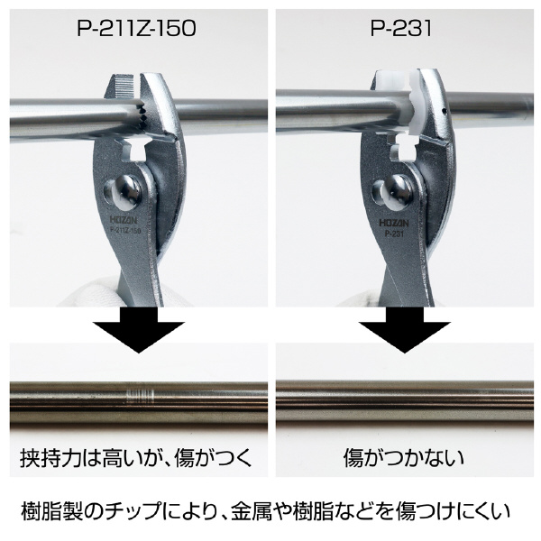 ホーザン株式会社 プラチッププライヤー プラチッププライヤー P-231