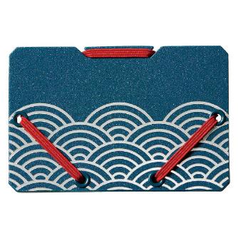 （株）キングジム カードウォレット JS カードウォレット　青海波 JS2512-004