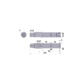 三菱マテリアル（株） 小物高精度加工用ステッキィプラスシリーズ P-B 小物高精度加工用ステッキィプラスシリーズ P-B2000115S7A