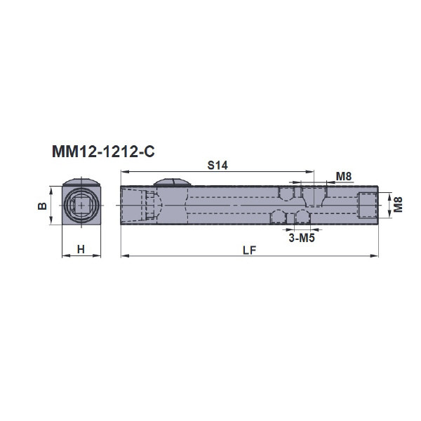 三菱マテリアル（株） モジュラーマイクロ シャンク MM モジュラーマイクロ MM12-1212-C