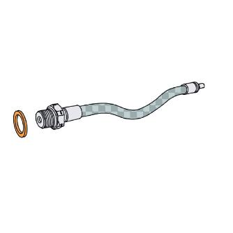 三菱マテリアル（株） 部品 ホースMM16用 HOSE-G1/8-QC モジュラーマイクロ HOSE-G1/8-100-QC