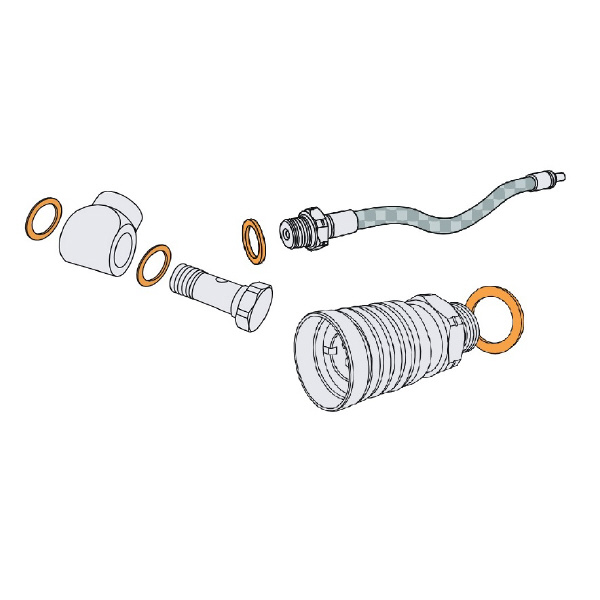 三菱マテリアル（株） ホースキット MM16用 QC-G1/8-M8 モジュラーマイクロ QC-G1/8-M8-100BS