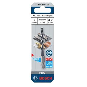 ボッシュ（株） ドリルアダプター用鉄工ビット ドリルアダプター用鉄工ビット３ｍｍ 2608577566