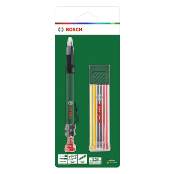ボッシュ（株） 建築用シャープペン＆替え芯 建築用シャープペン＆替え芯カラフル６本入 1600A033BM