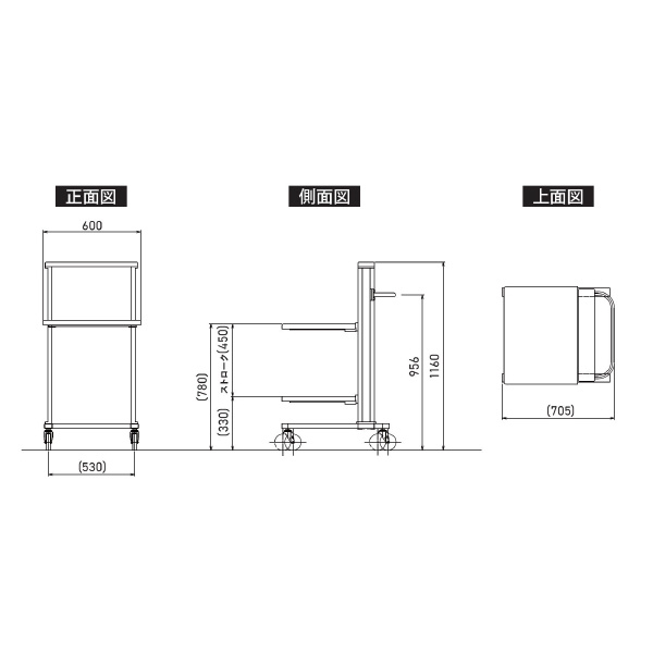 花岡車輌（株） レベルカート LVC-75 レベルカート LVC-75