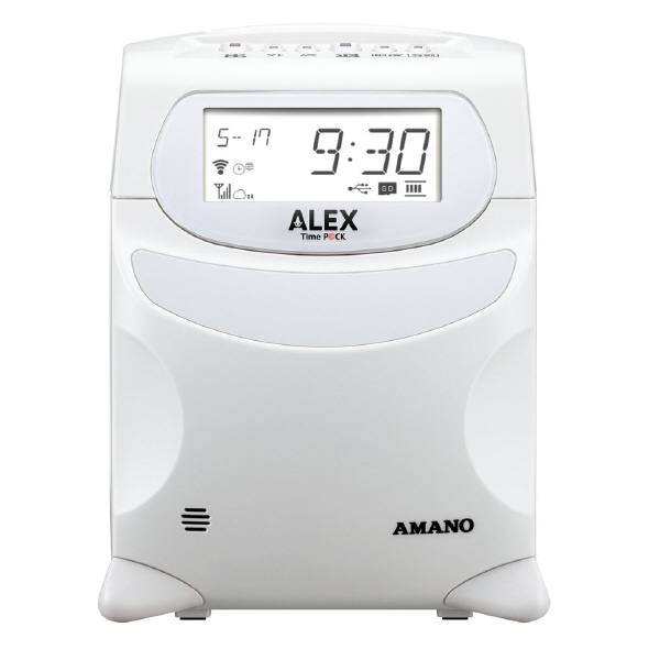 アマノ（株） 勤怠管理ソフト付タイムレコーダー　TIMEP@CK ALEX 勤怠管理ソフト付タイムレコーダー TIMEP@CK ALEX STD