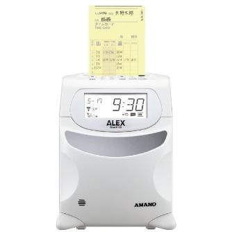 アマノ（株） 勤怠管理ソフト付タイムレコーダー　TIMEP@CK ALEX 勤怠管理ソフト付タイムレコーダー TIMEP@CK ALEX STD