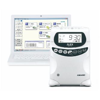 アマノ（株） 勤怠管理ソフト付タイムレコーダー　TIMEP@CK ALEX 勤怠管理ソフト付タイムレコーダー TIMEP@CK ALEX PRO