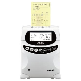 アマノ（株） 勤怠管理ソフト付タイムレコーダー　TIMEP@CK ALEX 勤怠管理ソフト付タイムレコーダー TIMEP@CK ALEX PRO