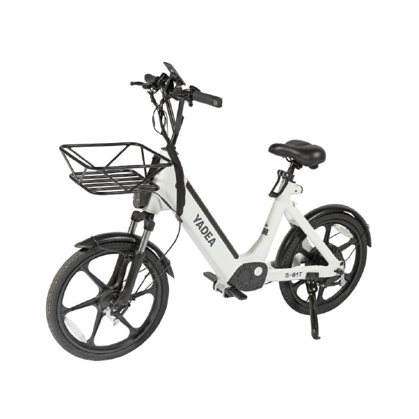 長谷川工業（株） YADEA 電動アシスト自転車 ＹＡＤＥＡ電動サイクル（特定原付モデル） S-01T(WH)