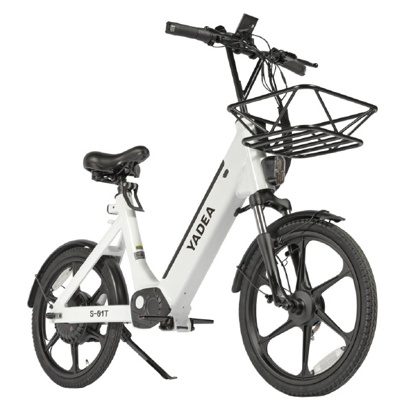 長谷川工業（株） YADEA 電動アシスト自転車 ＹＡＤＥＡ電動サイクル（特定原付モデル） S-01T(WH)