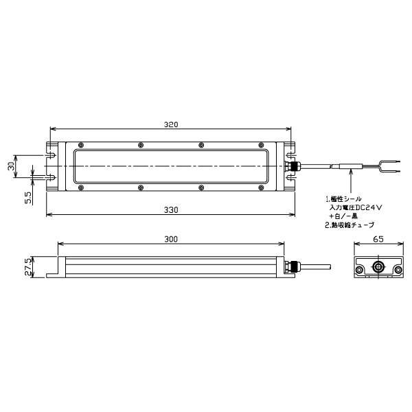 日機（株） フラット型防水LEDライト NLE-SN3シリーズ フラット型防水ＬＥＤライト NLE13SN3-DC