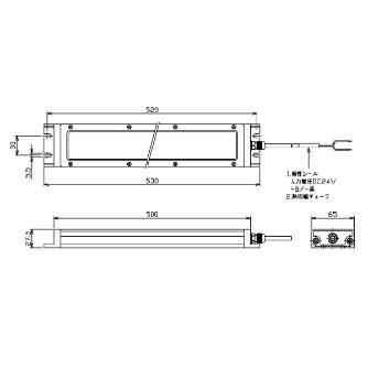 日機（株） フラット型防水LEDライト NLE-SN3シリーズ フラット型防水ＬＥＤライト NLE26SN3-DC